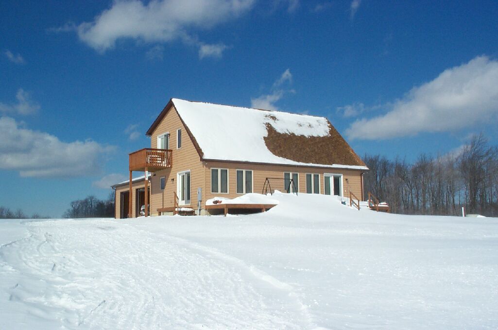 Chip's Home in winter